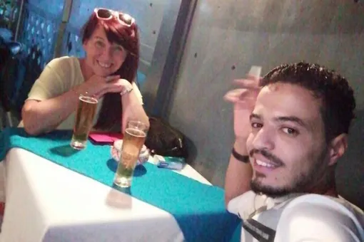 Изабелл Диббл и Байрам Буссада Изабелл Диббл и Байрам Буссада