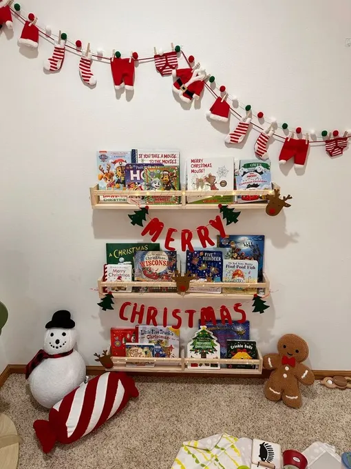 как украсить детскую комнату к новому году как украсить детскую комнату к новому году