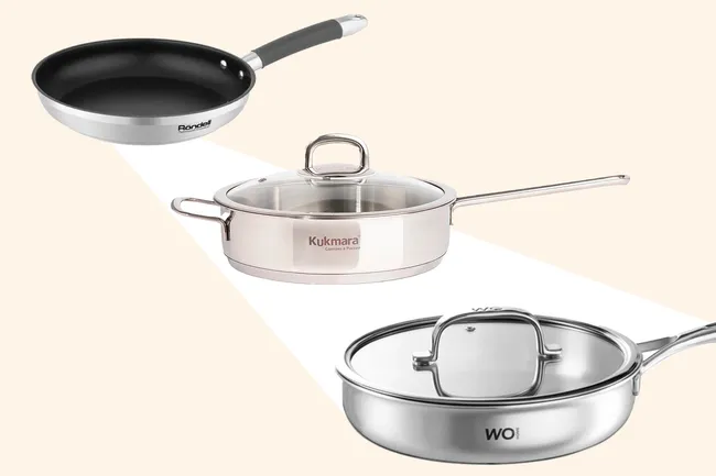 Какой должна быть сковорода из нержавеющей стали? Выбрали 10 вариантов от проверенных посудных брендов