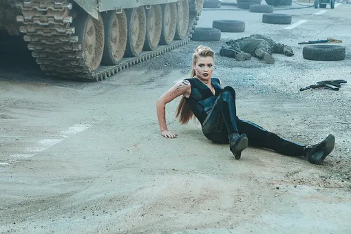 Алина в проекте «Защитники»