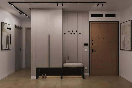 Интерьер прихожей в современном стиле фото