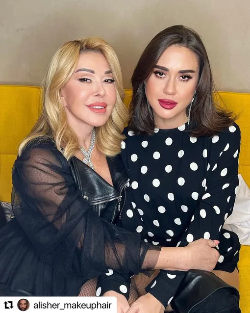 Фото: @uspenskayalubov_official; @alisher_makeuphair