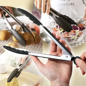 Силиконовые кухонные щипцы