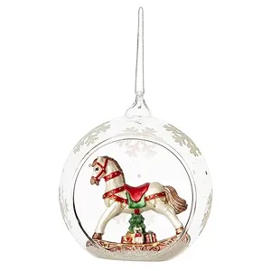 Ёлочная игрушка Festive Horse из коллекции New Year Essential, Tkano