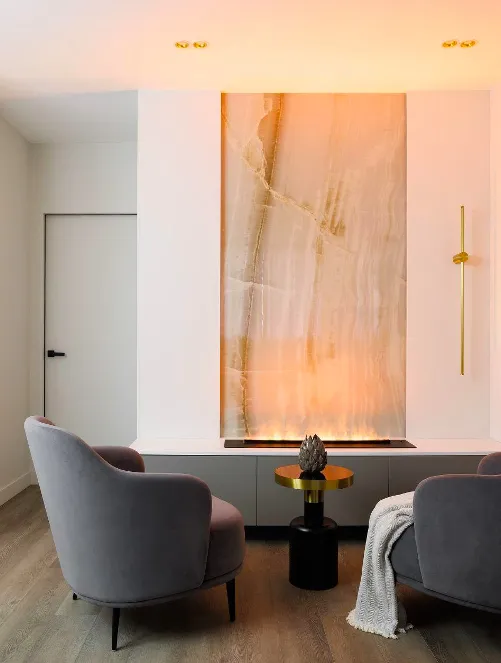 керамогранит в гостиной