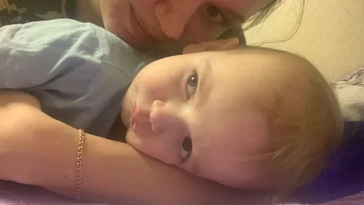 Анна с сыном Максимом