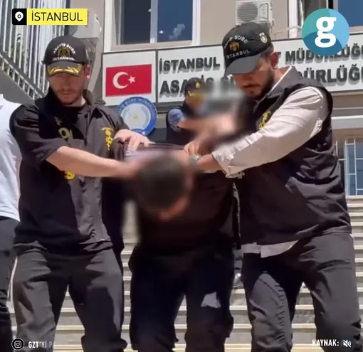 Момент задержания Самета Т.