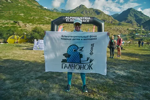 Донскова флаг фонда Галчонок