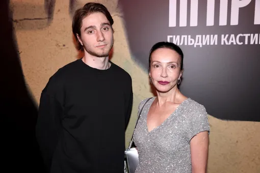 Алла Сигалова с внуком Фёдором Баршаком