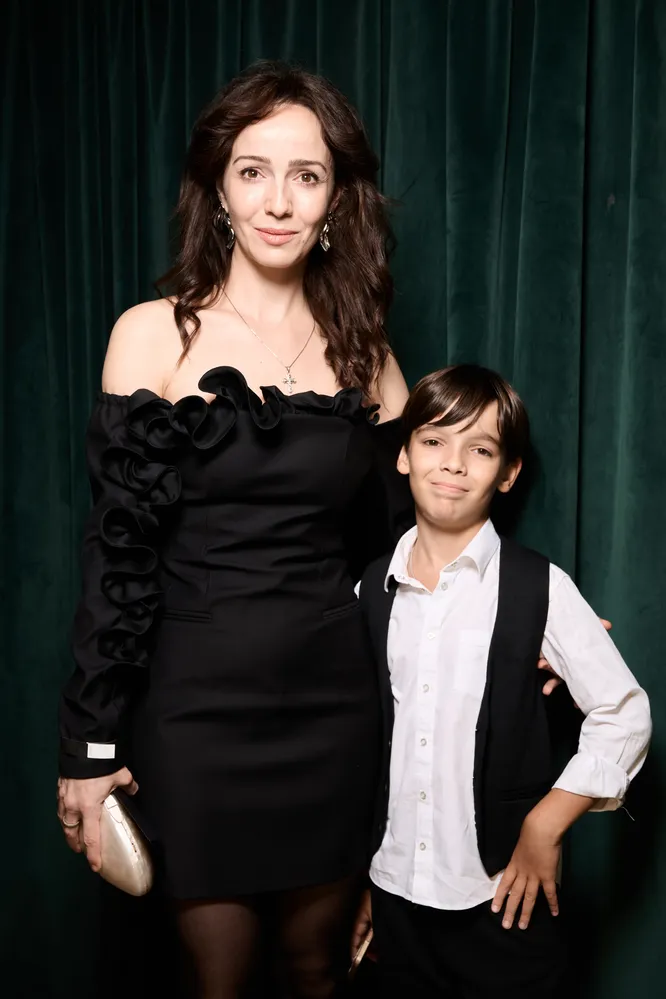 Валерия Ланская с сыном Валерия Ланская с сыном