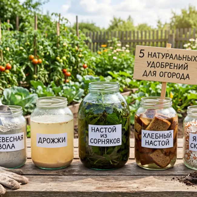 5 удобрений бесплатно: зола, дрожжи, сорняки, хлеб и яичная скорлупа