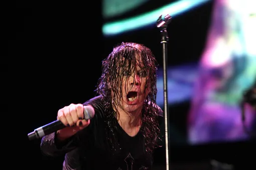 Оззи Осборн на сцене. Архивное фото