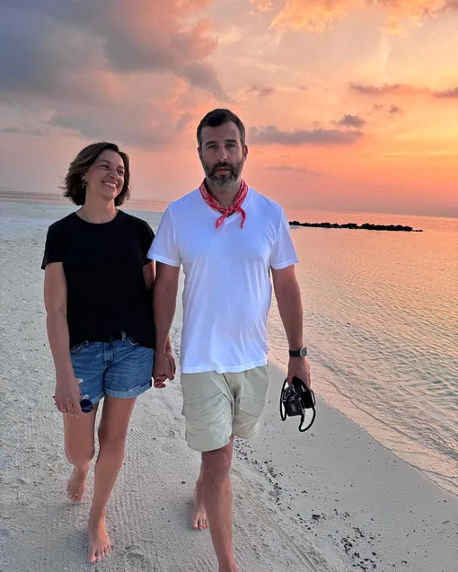 Иван Ургант и Наталья Кикнадзе