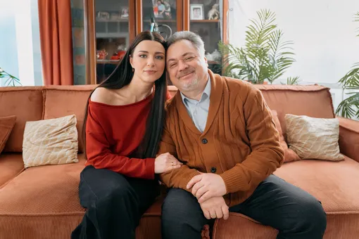 Даша с отцом — Сергеем Васнецовым