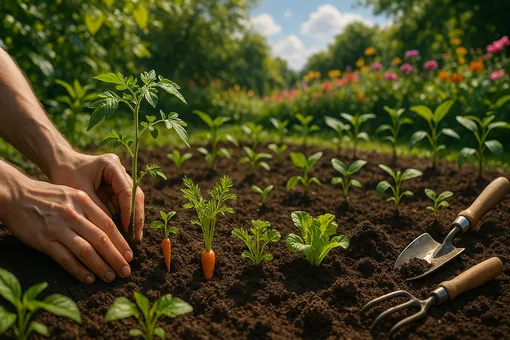 Первые числа мая. Сажаем самые стойкие культуры и готовим почву