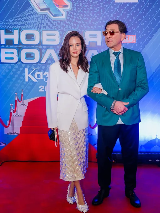Аврора Киба и Григорий Лепс на фестивале «Новая волна»