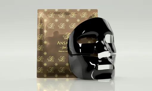 Маска-патчи для лица с углем бамбука ANSALIGY, 990 руб