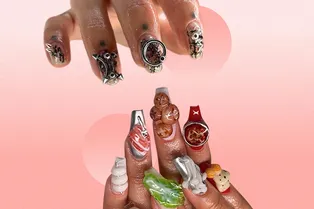 Чайный сервиз на ногтях? 12 самых странных и необычных нейл-дизайнов