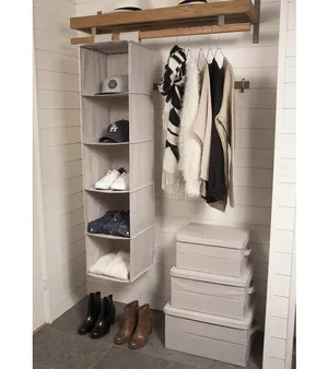 Подвесной органайзер для одежды с 5 отделениями