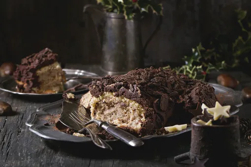 Рождественское полено Рождественское полено