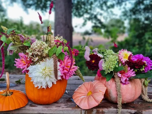 вазы из тыкв вазы из тыкв