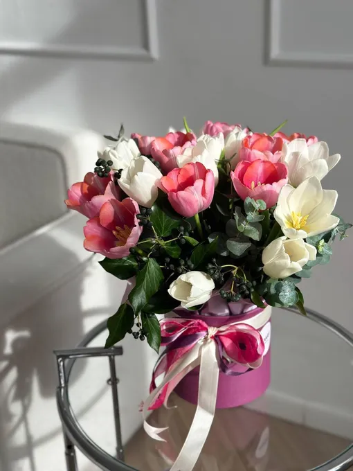 букет с цветами