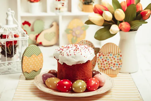 Как украсить пасхальный кулич, как сделать глазурь для кулича рецепт