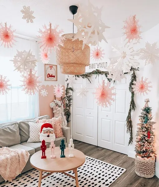 как украсить детскую к новому году идеи как украсить детскую к новому году идеи