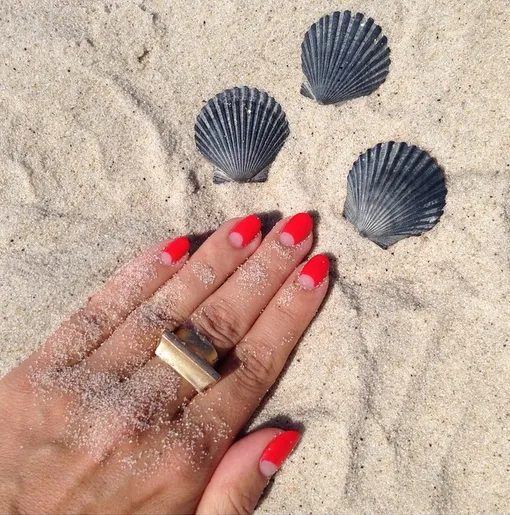 «голый» маникюр