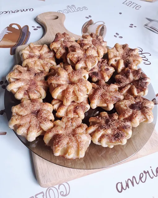 Яблоки, запечённые в тесте, фото Яблоки, запечённые в тесте, фото