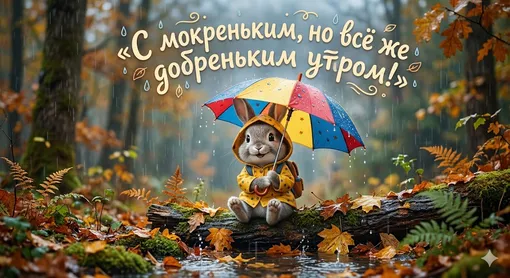 открытка с добрым утром