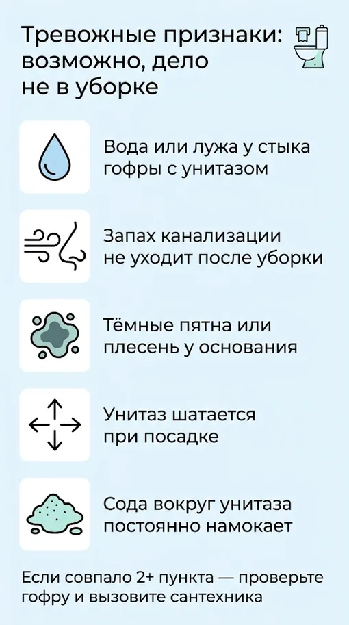 Когда сода не поможет от запаха в туалете Когда сода не поможет от запаха в туалете