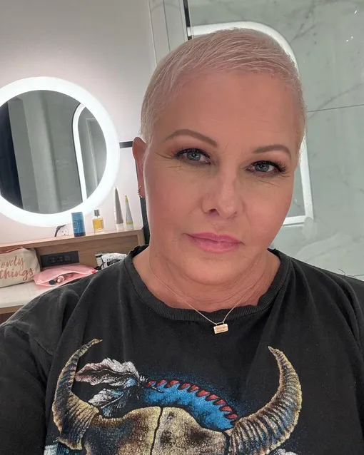 Николь Эггерт во время лечения от рака Николь Эггерт во время лечения от рака