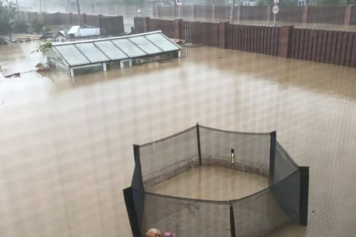 Сахалин затопило после сильных ливней Сахалин затопило после сильных ливней