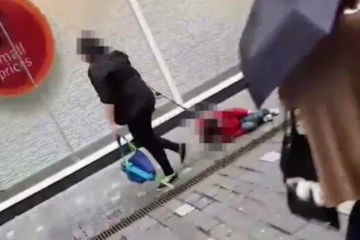 Мама, тащившая ребенка по земле, объяснила это его аутизмом Мама, тащившая ребенка по земле, объяснила это его аутизмом