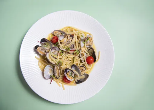 Паста с вонголе