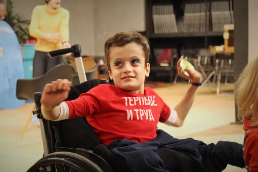 Гор, сын волонтера фонда Фатимы Медведевой Гор, сын волонтера фонда Фатимы Медведевой