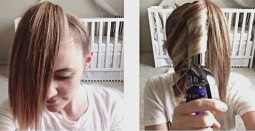 Вы умеете делать настолько быструю завивку? Лайфхак в 4 простых шага. Вы умеете делать настолько быструю завивку? Лайфхак в 4 простых шага.