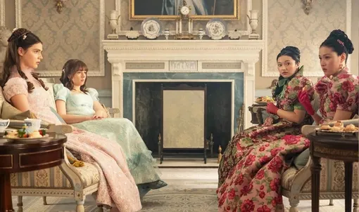 Кадр из четвёртого сезона сериала «Бриджертоны» Кадр из четвёртого сезона сериала «Бриджертоны»