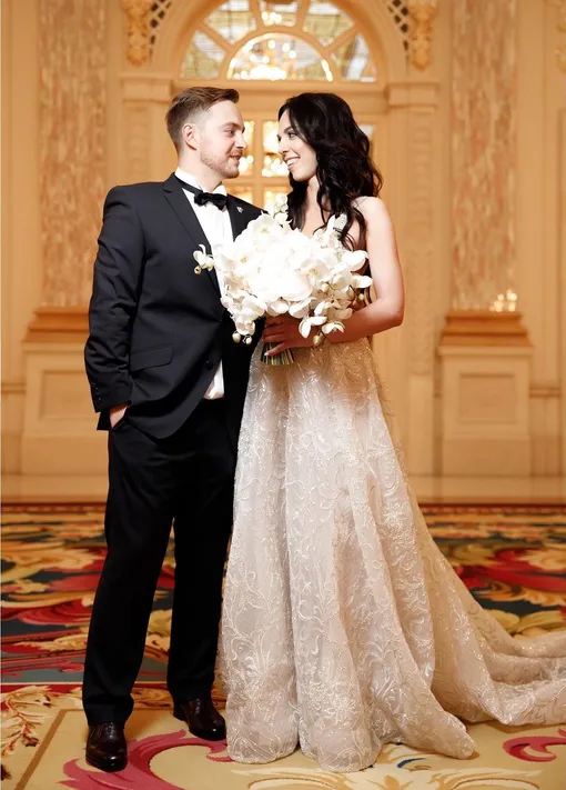 Соня Кей и Олег Петров в день свадьбы Соня Кей и Олег Петров в день свадьбы