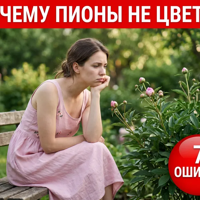 Почему пионы не цветут пышно: 7 ошибок, которые часто делают в начале лета