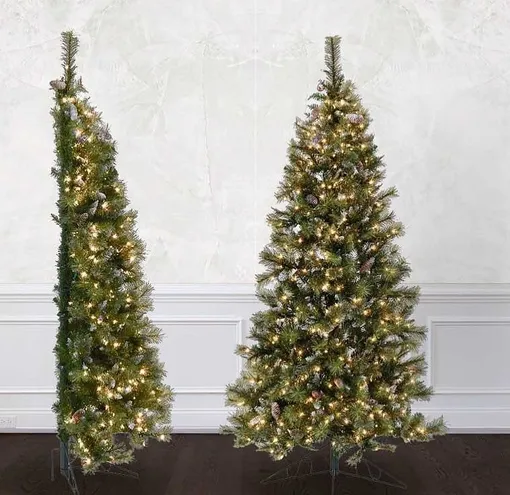 ёлка половинка