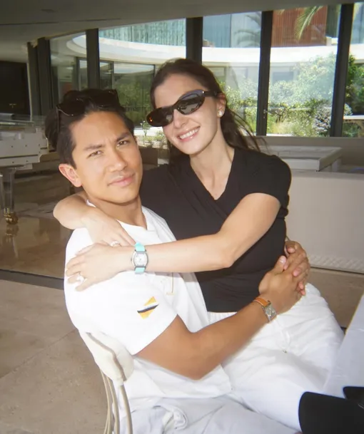 Принц Абдул Матин и принцесса Аниша Росна