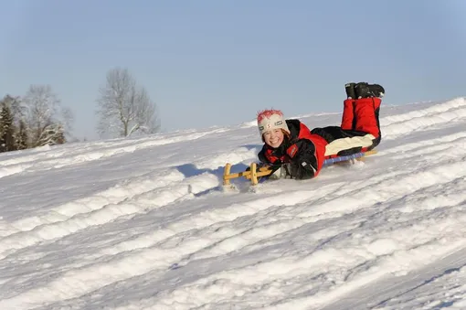 катание на санках