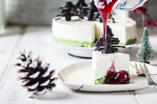 торт на Новый год торт на Новый год