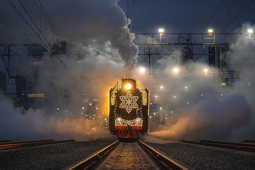 Где и когда посмотреть на поезд Деда Мороза в Москве и городах России? Где и когда посмотреть на поезд Деда Мороза в Москве и городах России?