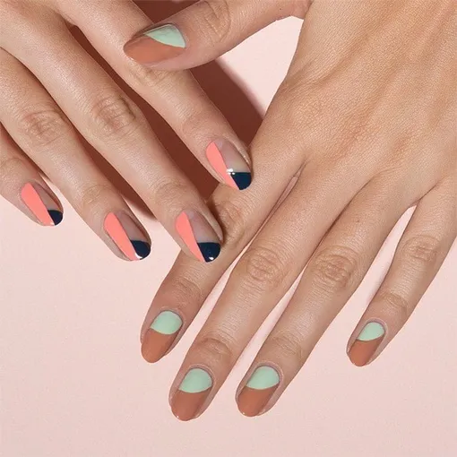 «голый» маникюр