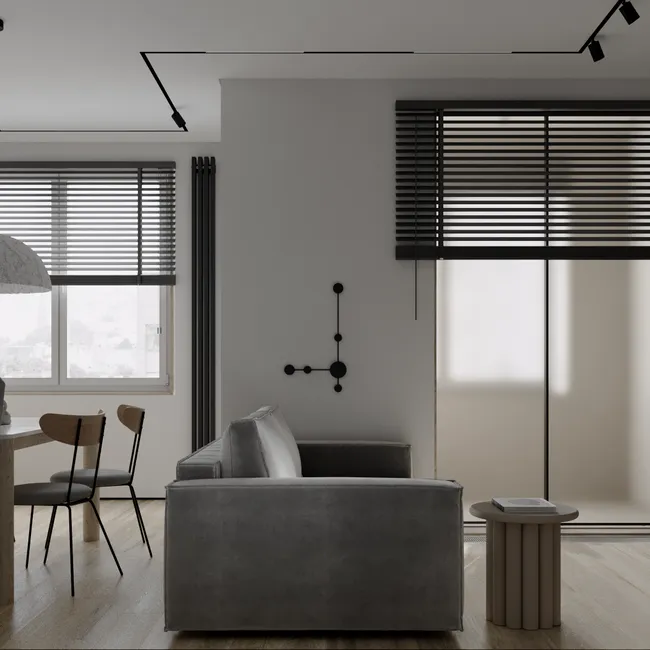 Идеальный интерьер для одного: проект маленькой однушки, где продуман каждый метр