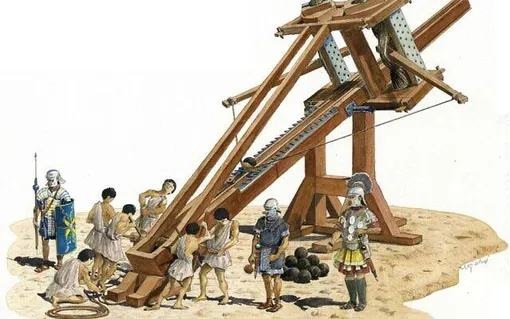 Древняя баллиста Древняя баллиста
