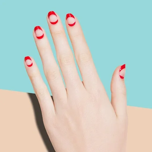 «голый» маникюр